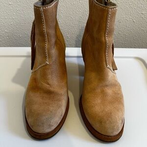 Acne Studios Tan Suede Boots size 38
